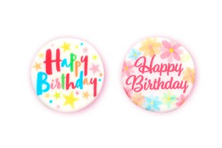 【新作・リデザイン】アソート（レギュラー・ミニ）・Happy Birthdayプリント