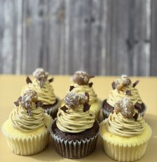 画像2: 【11月限定】モンブランカップケーキ(6個) (2)