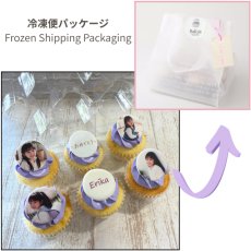画像6: フォトアルバムカップケーキ6個セット☆選べる10色【写真/メッセージ/名前入り】 (6)