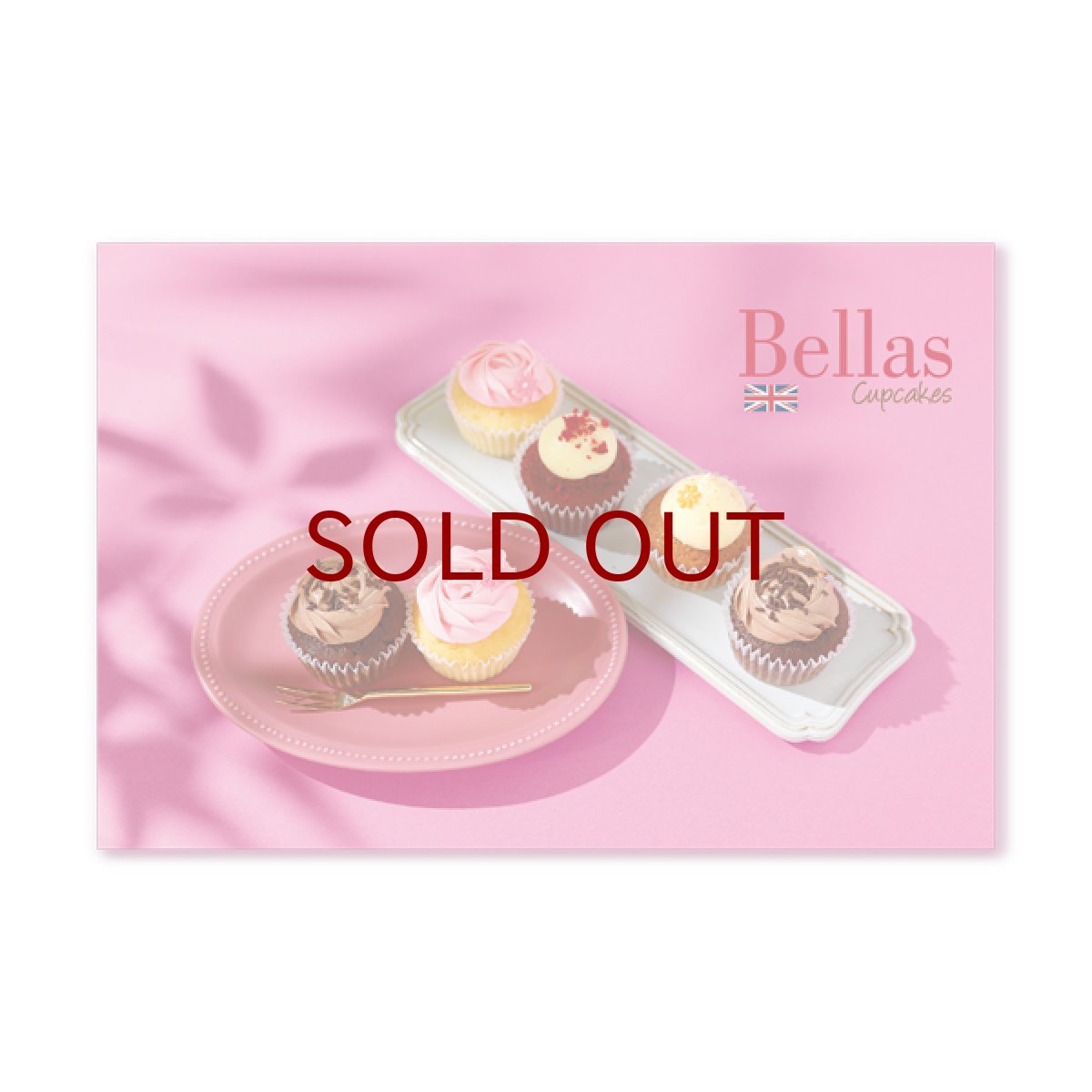 画像1: Bellas Cupcakes オリジナルポストカード (1)