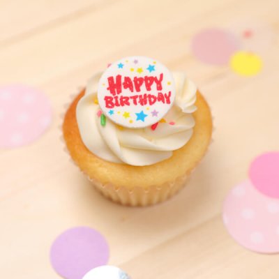 画像1: 【オプション】Happy Birthday エディブルプリント（店頭当日購入可能）