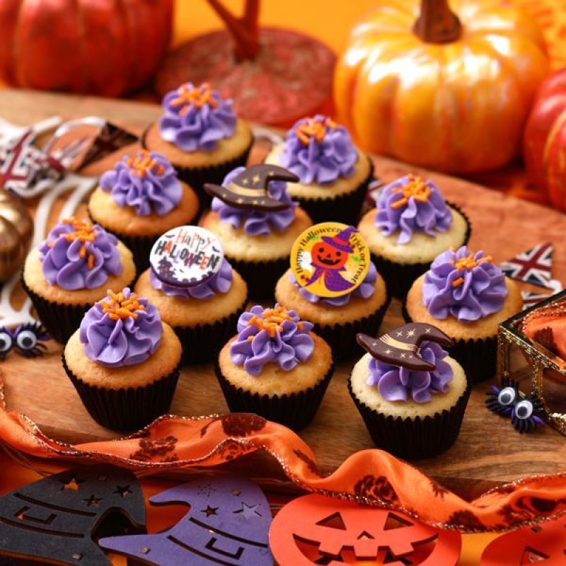 🧙‍♀️ ミニパープルハロウィンボックス（12個） 7日後〜 | カップ