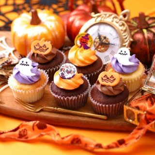 ハロウィンカップケーキ・サンクスギビングカップケーキ