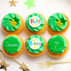 画像1: バースデーボックス(グリーン|6個) (1)