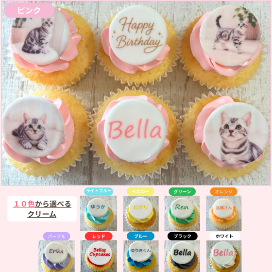 新商品「フォトアルバムカップケーキ」の販売を開始いたしました！